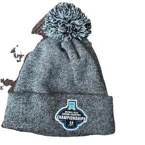 Cross Country Championships Run Hat DII 2024 Gray Pom H87 New